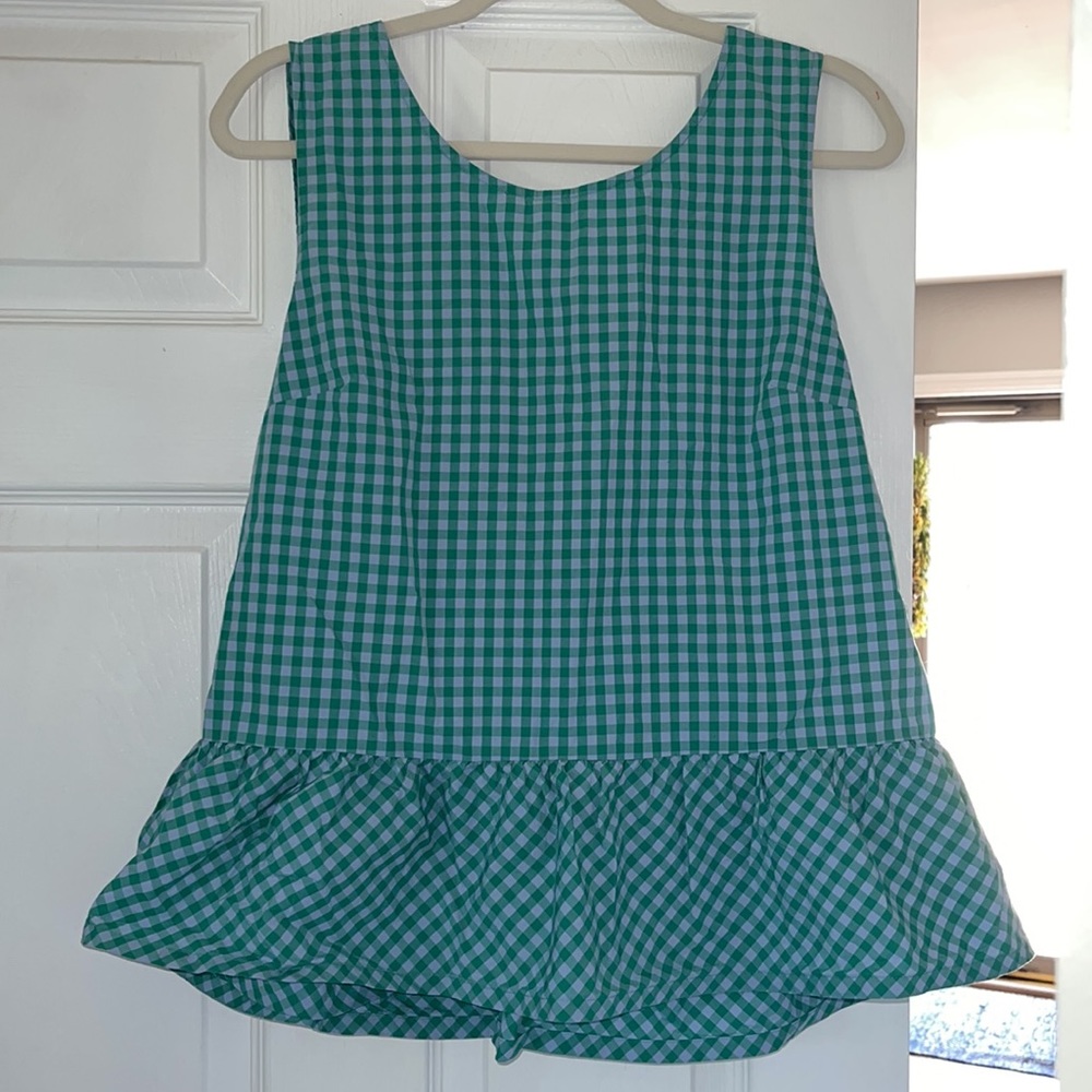 J.Crew Peplum Top Size L